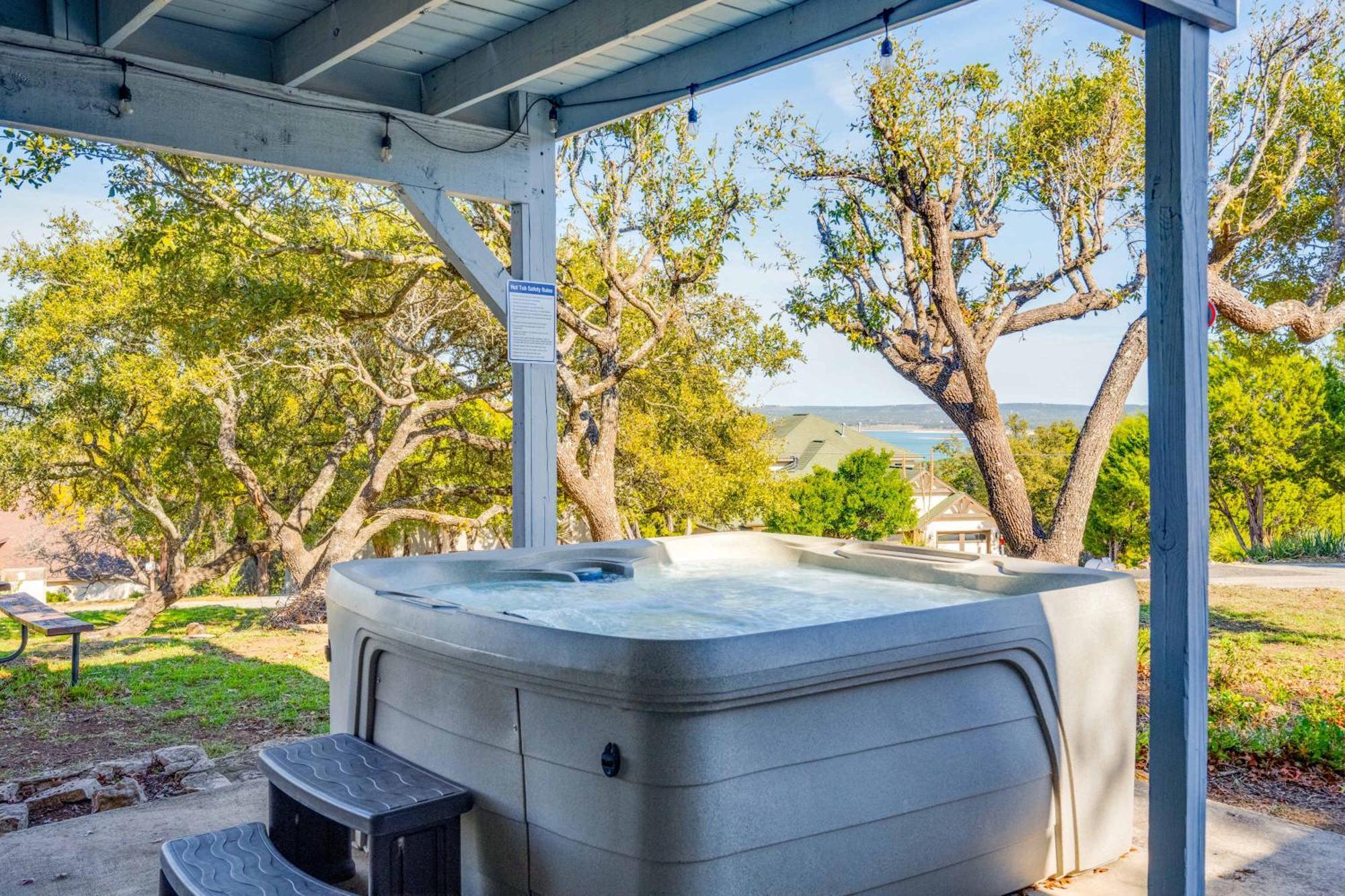 Tequila Sunrise Hot Tub Lake View Firepit Pool Canyon Lake Esterno foto